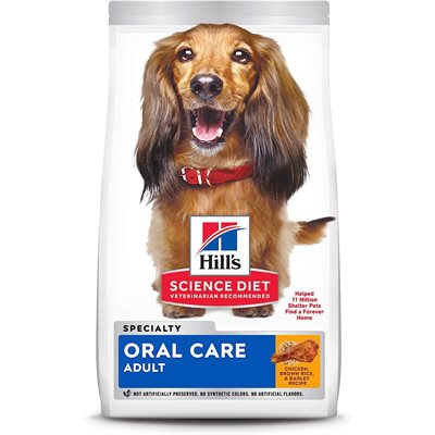 Hill's Science Diet Oral Care Dog Chicken Rice & Barley 28.5LB