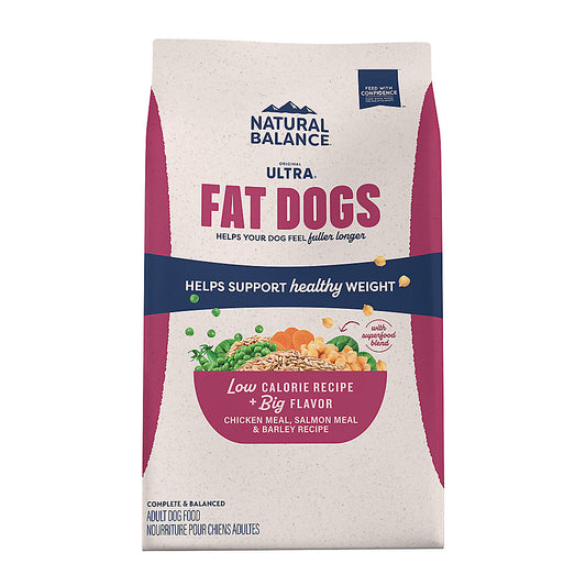 Natural Balance Ultra Fat Dogs Recipe Dog Food 24lb