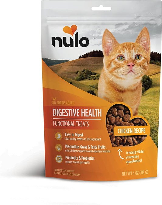 Nulo - Digestive Health Chicken Recipe Functional Cat Treats 4oz