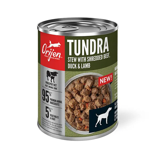 Orijen Tundra Stew With Shredded Beef, Duck & Lamb Wet Dog Food