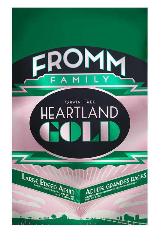 FROMM® HEARTLAND GOLD GRAIN FREE LARGE BREED ADULT DRY DOG FOOD 26 LB