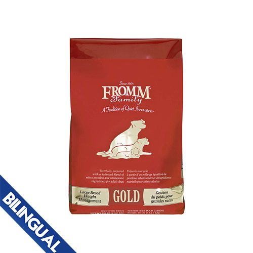 FROMM® GOLD LARGE BREED WEIGHT MANAGEMENT DRY DOG FOOD 30 LB