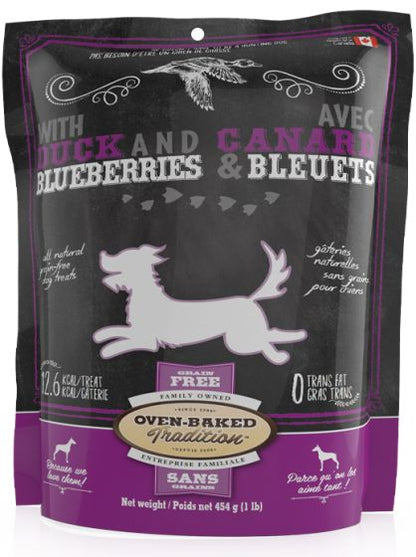 Oven-Baked Tradition Dog Treat Grain-Free Treats 454g