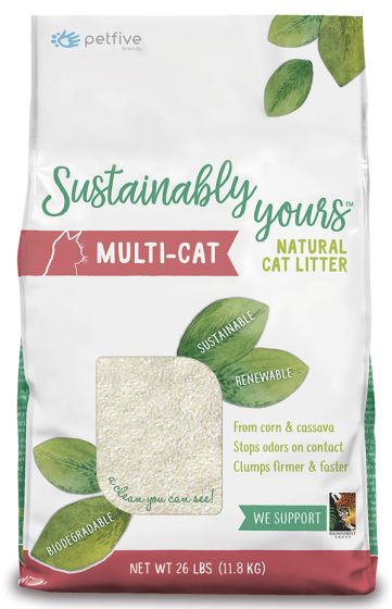 Sustainably Yours Natural Biodegradable Cat Litter