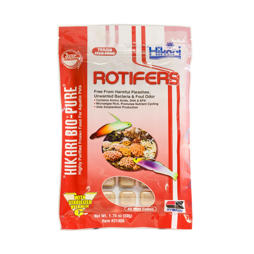 Hikari Frozen Rotifers - Cubes - 1.75 oz