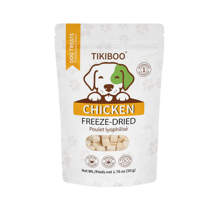 TIKIBOO  Chicken Freeze-Dried Dog Treats