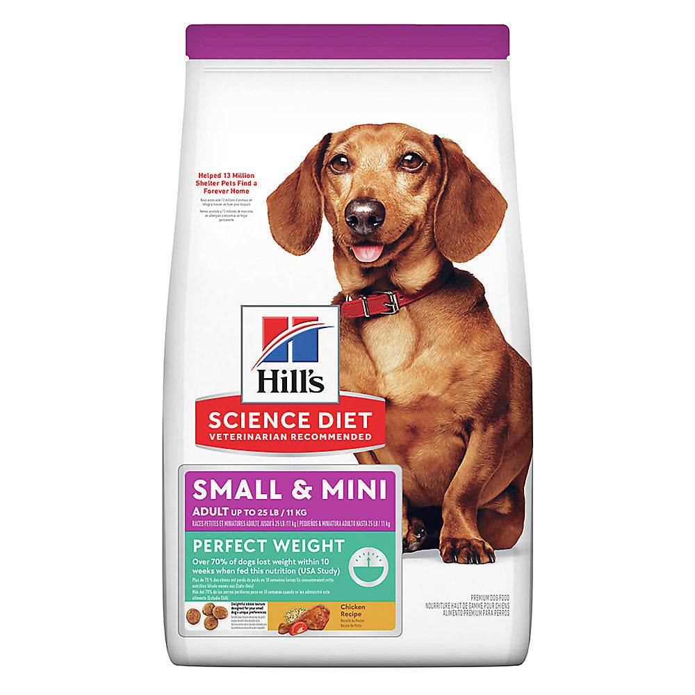 Hill's Science Diet Perfect Weight Dog Small & Mini Chicken 4LB