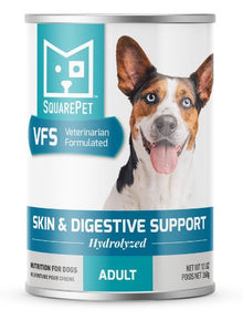 Square Pet VFS Cans Canine Skin & Digestive Support 13oz