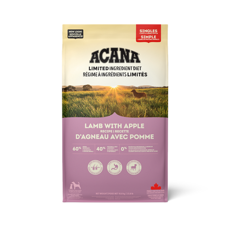 Acana Singles, Lamb with Apple Recipe