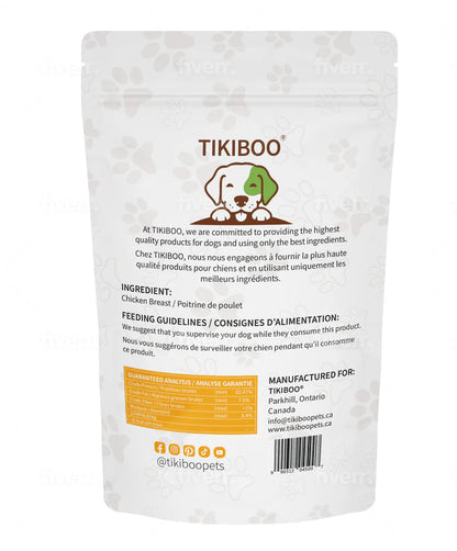 TIKIBOO  Chicken Freeze-Dried Dog Treats