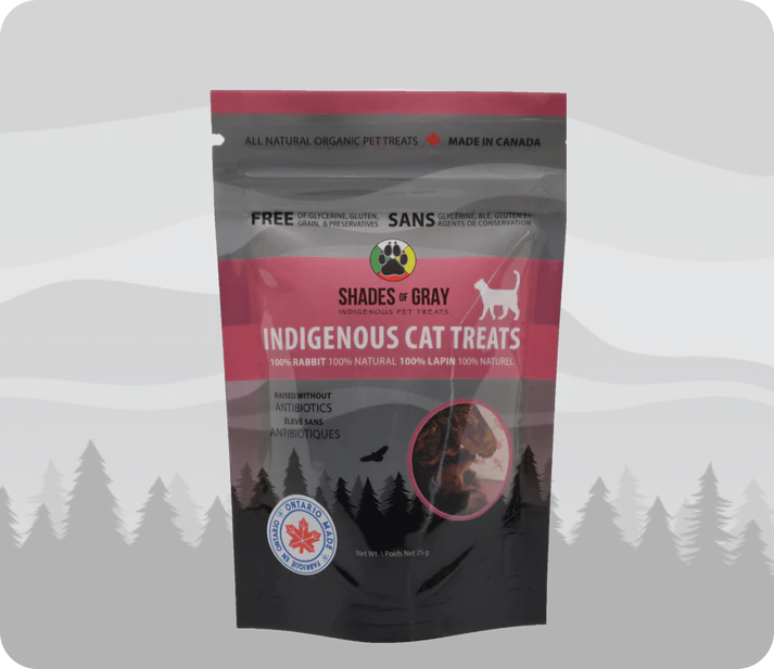 Shades of Gray Indigenous Pet Treats - Indigenous Rabbit Cat Treats 25g