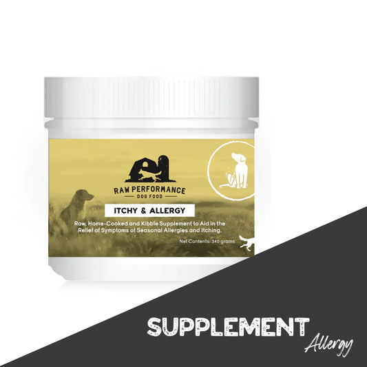 Raw Performance Itchy and Allergy Supplement 340grams