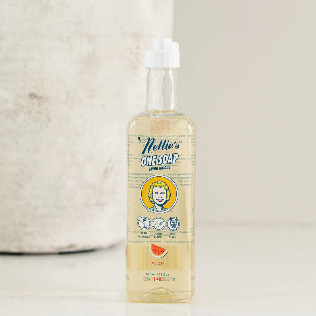 Nellie's One Soap Multi-Purpose Liquid Soap Melon