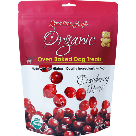 Grandma Lucy's Organic Cranberry Oven-Baked Dog Treats