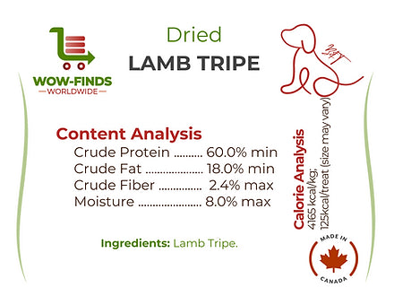 Wow-Finds - B&T Lamb Tripe (100g)