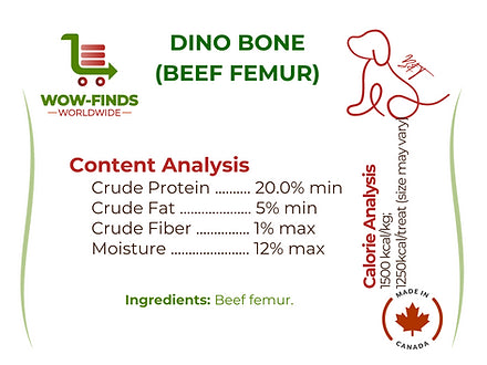 Wow-Finds - B&T - XL Beef Femur (Dino Bone)