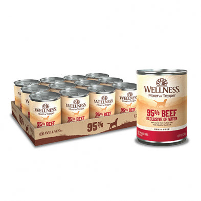 Wellness - Ninety-Five Percent Pâté Beef Wet Dog Food (12 case)