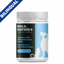 Bold by Nature Taurine with Diatomaceous Earth Supplement for Dogs & Cats 210gm