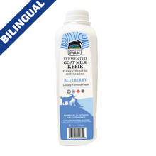 CROSSWIND FARM FROZEN FERMENTED GOAT MILK KEFIR BLUEBERRY 1L