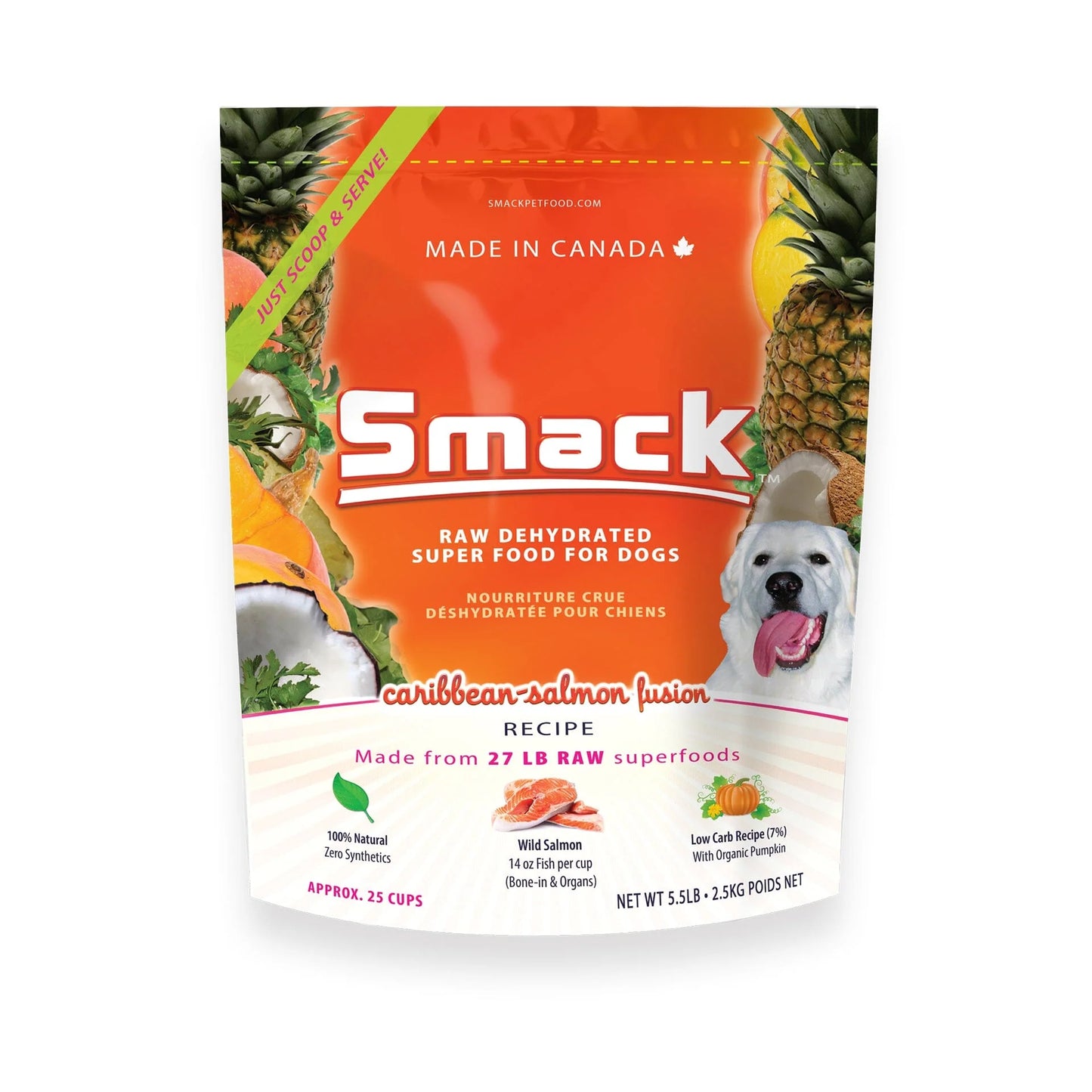 SMACK - Caribbean-Salmon Fusion for Dogs