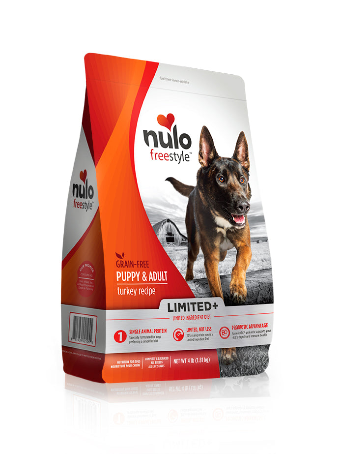 Nulo - Freestyle Limited+ - Puppy & Adult - Grain-Free Turkey Recipe