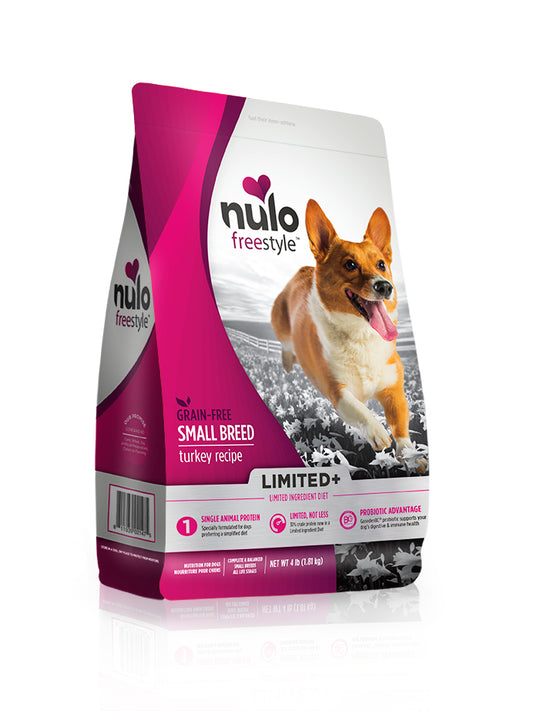 Nulo - FreeStyle - Limited+ Small Breed Puppy & Adult - Grain-Free Turkey Recipe