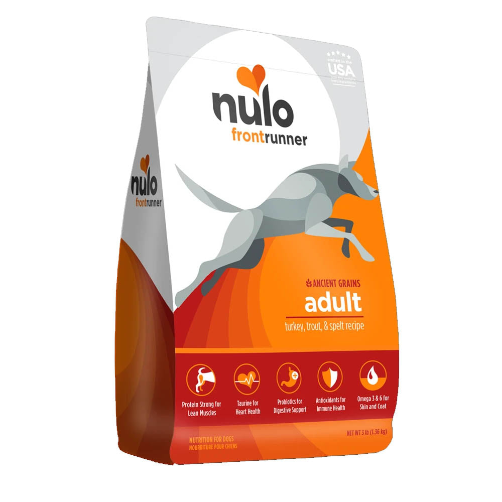 Nulo - Frontrunner - Adult Dog - Turkey, Trout, & Spelt Recipe