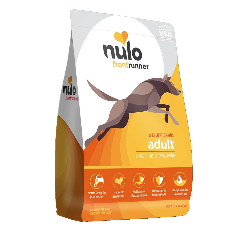 Nulo - Frontrunner - Adult Dog - Chicken, Oats, & Turkey Recipe