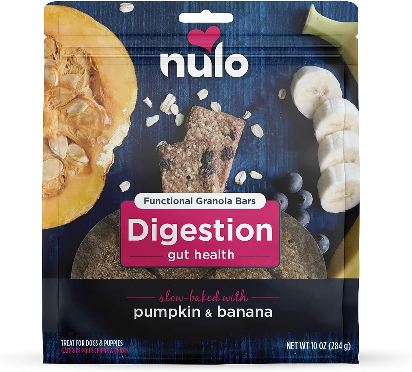 Nulo Functional Granola Digestion Dog Treats 10oz