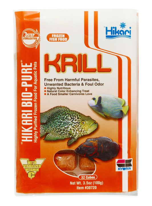 Hikari Bio-Pure Frozen Krill - Cubes - 3.5 oz