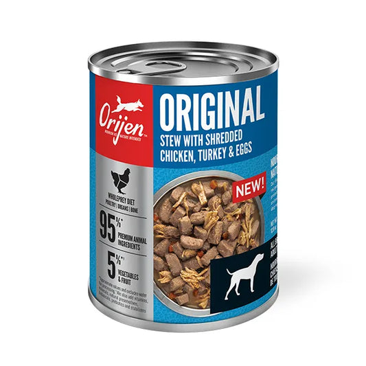 Orijen Original Stew Recipe With Chicken, Turkey & Eggs Wet Dog Food