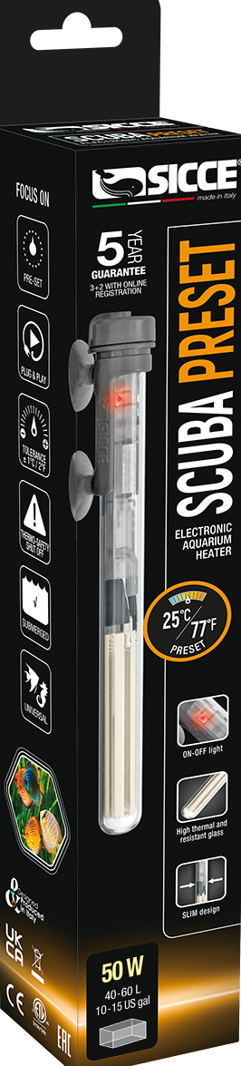 Sicce Scuba Preset Heater