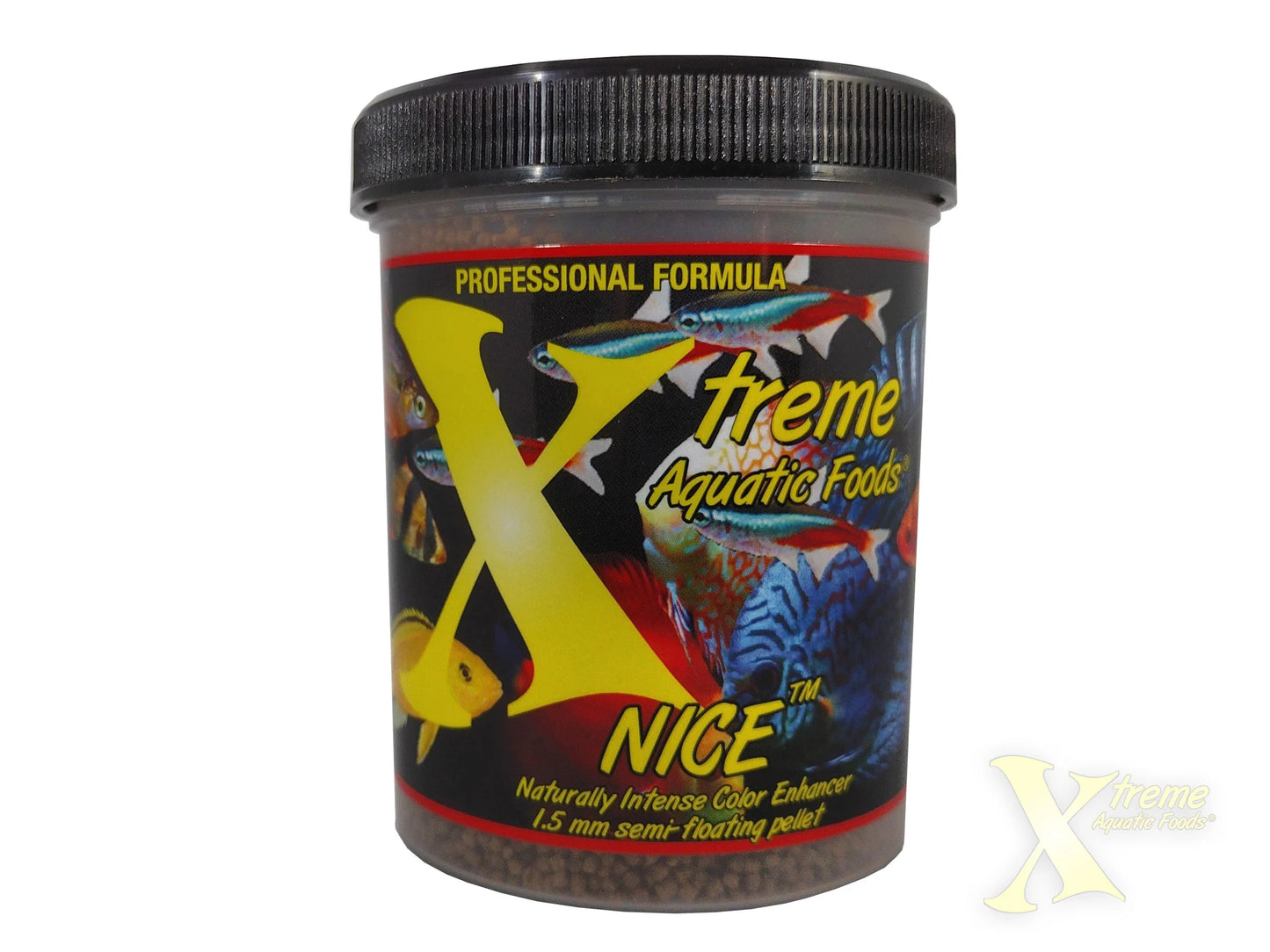 Xtreme Aquatic Foods - NICE 1.5mm Semi-Floating Pellets 5oz