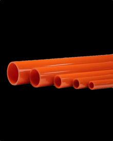 Orange Schedule 40 PVC Pipe