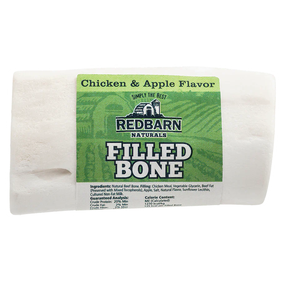 Red Barn Natural Filled Bone Large Chicken And Apple