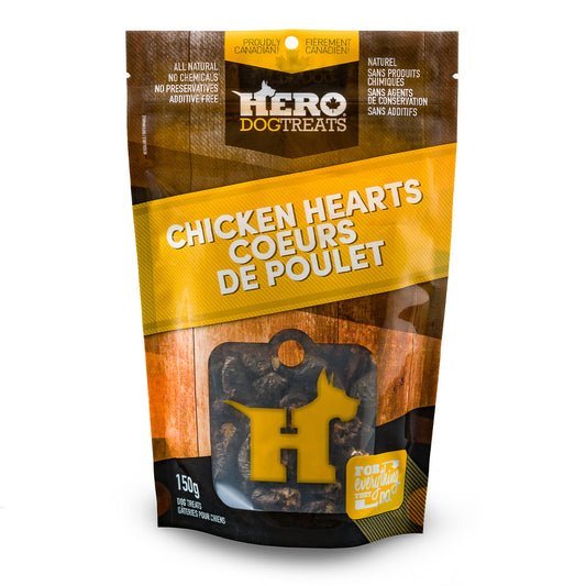 Hero Dog Treats - Chicken Hearts