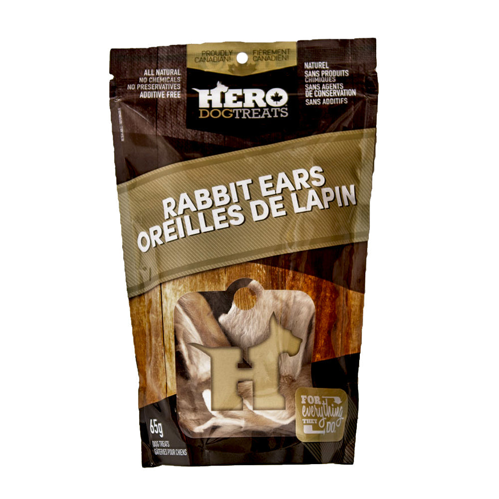 Hero Dog Treats - Rabbit Ears