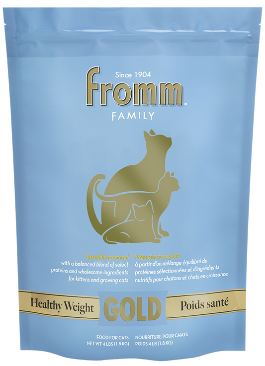 FROMM® GOLD HEALTHY WEIGHT DRY CAT FOOD 4 LB