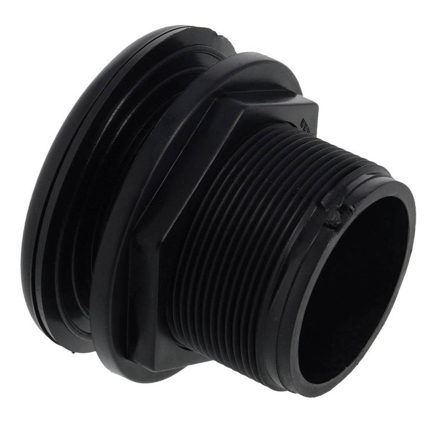 Bulkhead 1" Slip/Slip (black)