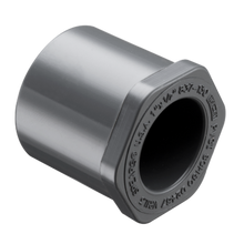 PVC SCHEDULE 40 - REDUCER BUSHING FLUSH STYLE GREY (SPIGOT/SOCKET)