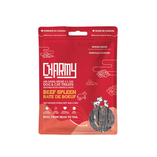 Charmy Air Dried Beef Spleen Dog and Cat Treats